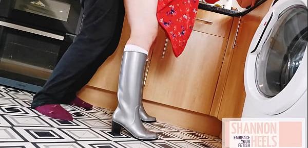  WELLiES GiRL DoGGY FUCKED - Shannon Heels